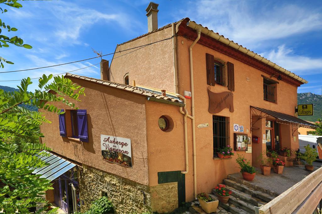 Logis Auberge Restaurant Du Vigneron Cucugnan Exterior photo